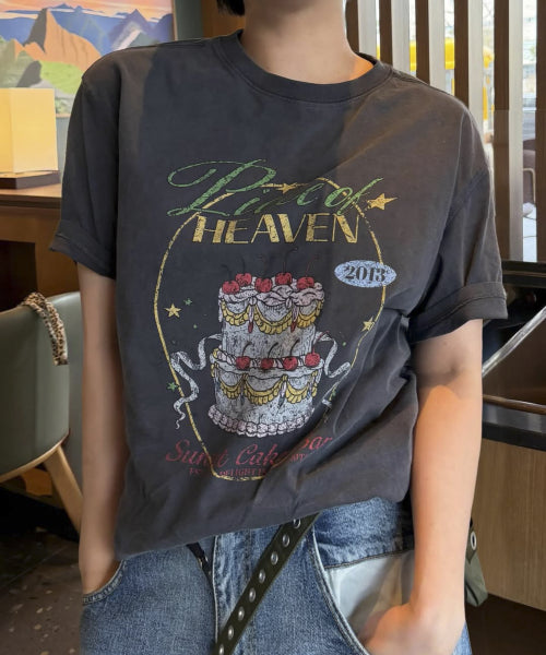 CAKE PIGMENT T-SHIRT GREY