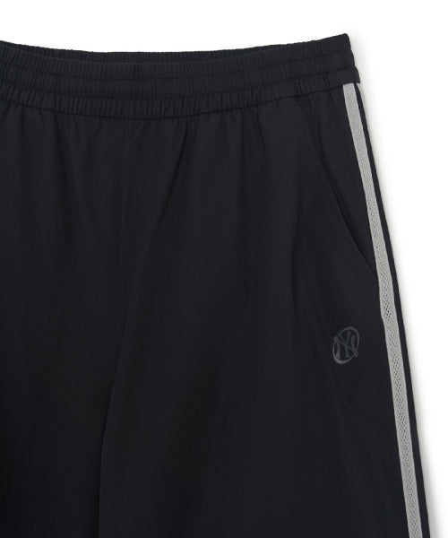 STREET SPORTIVE TAPING WIDE PANTS NY #KARINA同款! - 2 COLORS BLACK