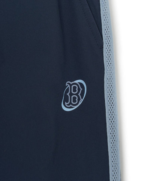 STREET SPORTIVE TAPING WIDE PANTS BOS #KARINA同款! NAVY