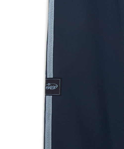STREET SPORTIVE TAPING WIDE PANTS BOS #KARINA同款! NAVY