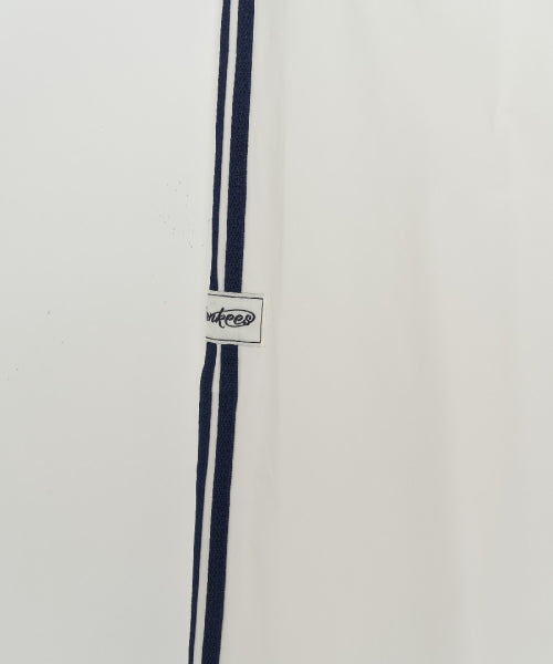 STREET SPORTIVE TAPING WIDE PANTS NY #KARINA同款! - 2 COLORS IVORY