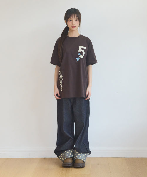 NUMBER 5 TEE - 2 COLORS