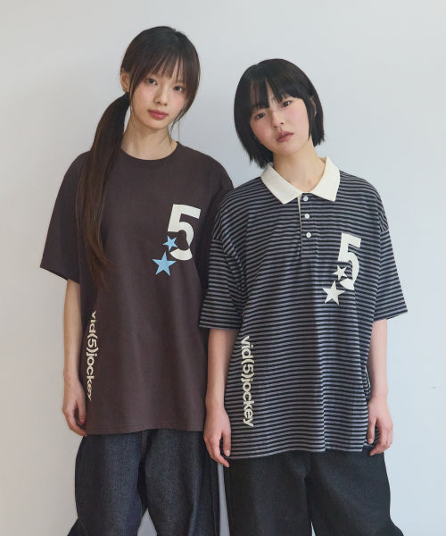 NUMBER 5 TEE - 2 COLORS