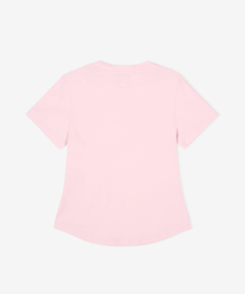 WOMEN ESSENTIAL FITTED TEE - 2 COLORS PINK