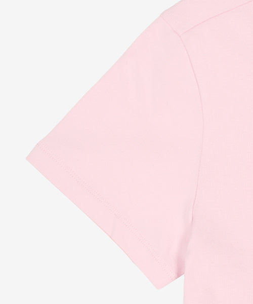 WOMEN ESSENTIAL FITTED TEE - 2 COLORS PINK