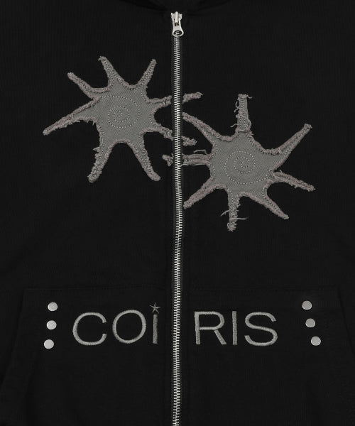HOODIE UNISEX - 2 COLORS BLACK