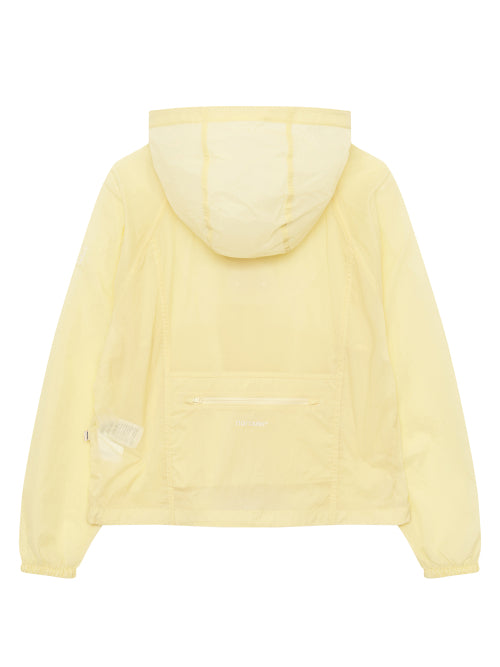 FREYA HOODIE LIGHT JACKET - 3 COLORS PASTEL YELLOW