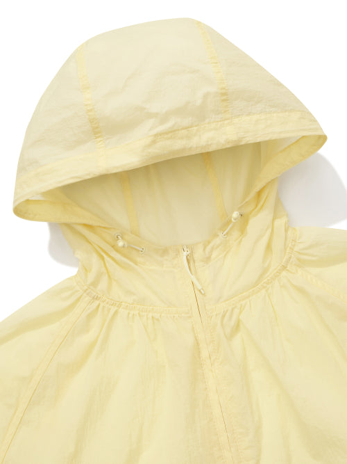 FREYA HOODIE LIGHT JACKET - 3 COLORS PASTEL YELLOW