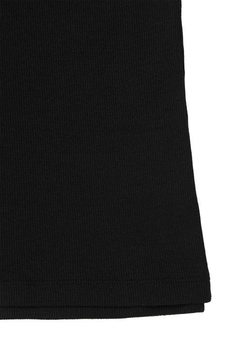 LAYERED RING SLEEVELESS - 2 COLORS BLACK