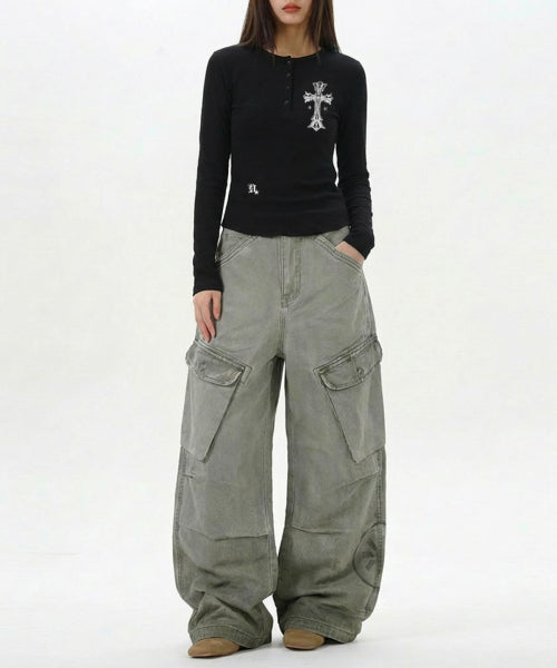 PANTS - 2 COLORS KHAKI