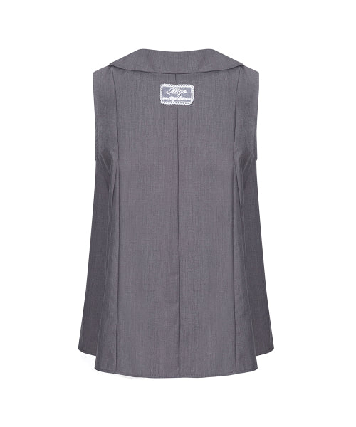 BLOUSE - 3 COLORS CHARCOAL