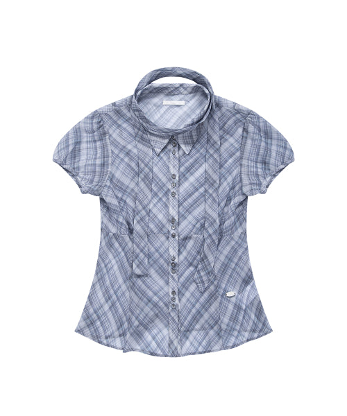 PUFF BLOUSE GREY - 4 COLORS GREY