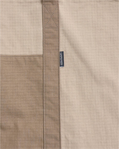 ADVENTURE PANELED BIG TOTE BAG - 4 COLORS TAUPE