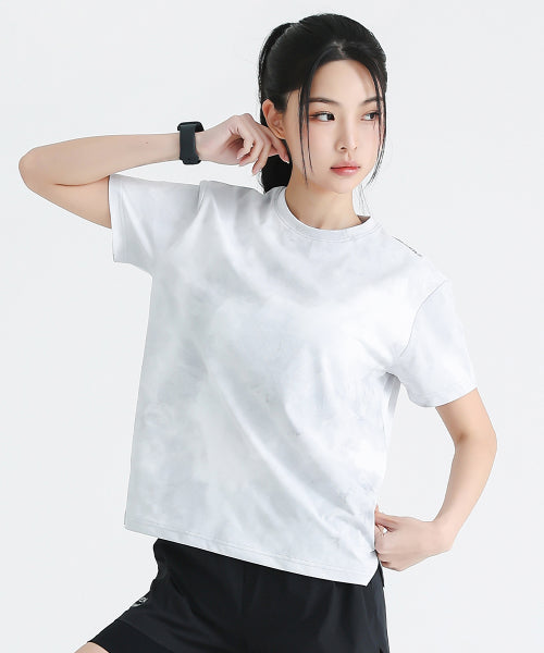 AIRIES SNOW RUNNING SHORT SLEEVE - 2 COLORS LIGHT GREY