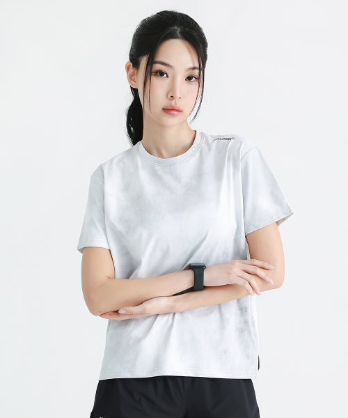 AIRIES SNOW RUNNING SHORT SLEEVE - 2 COLORS LIGHT GREY