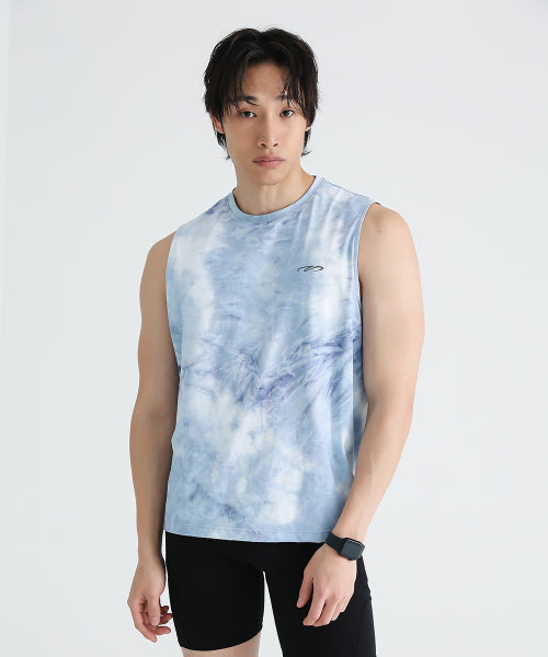 AIRIES SNOW RUNNING SLEEVELESS - 2 COLORS LIGHT GREY