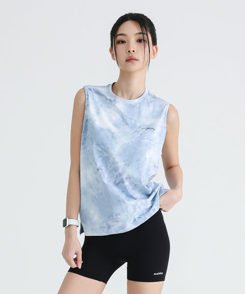 AIRIES SNOW RUNNING SLEEVELESS - 2 COLORS LIGHT GREY