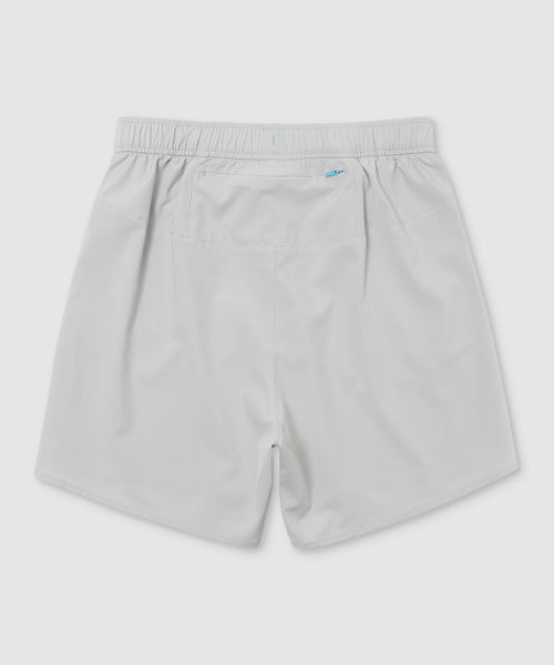 CASS LIGHT DRY-ACT 5IN SHORTS LIGHT GREY