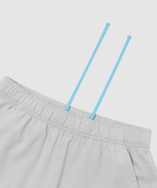 CASS LIGHT DRY-ACT 5IN SHORTS LIGHT GREY