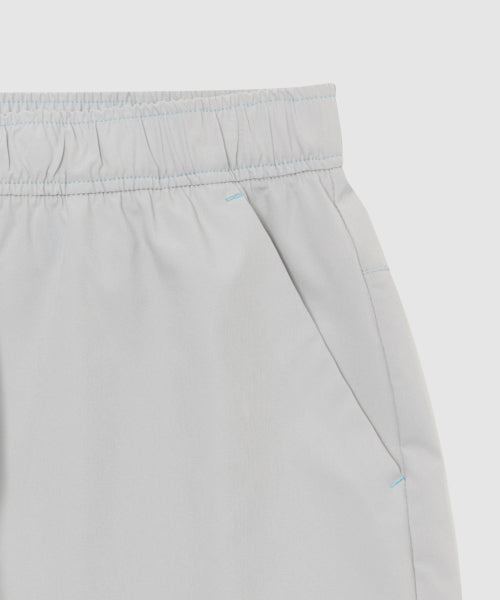 CASS LIGHT DRY-ACT 5IN SHORTS LIGHT GREY