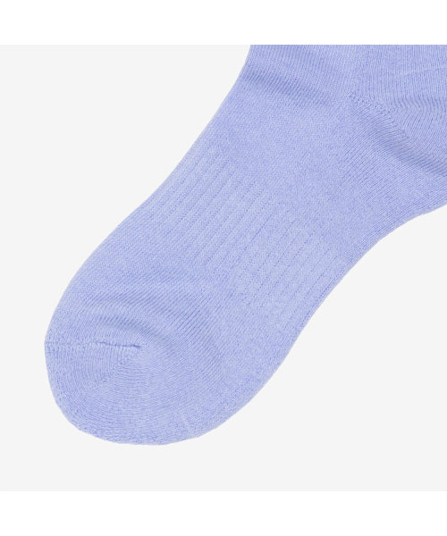 LETTERING SOCKS BABY BLUE