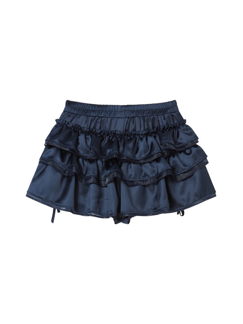 TNSW FRILL SKIRTPANTS NAVY - 2 COLORS