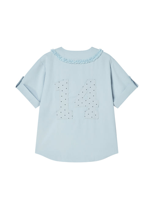 TNSW BASEBALL SHIRT LIGHT BLUE - 2 COLORS