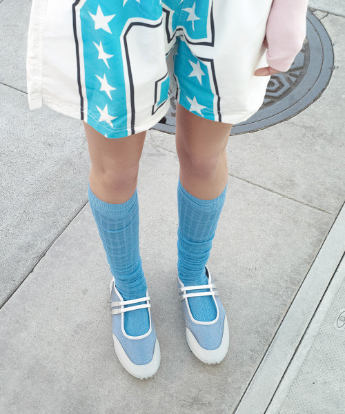 STRAP MARY JANE SNEAKERS · SILVER