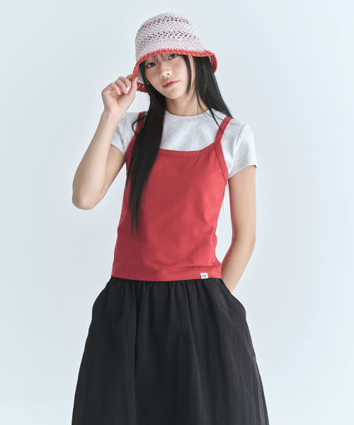 SLEEVELESS - 2 COLORS RED