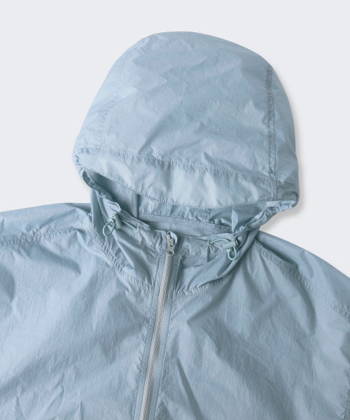 WOMENS SHEER WINDBREAKER #韓韶禧同款! - 5 COLORS BLACK