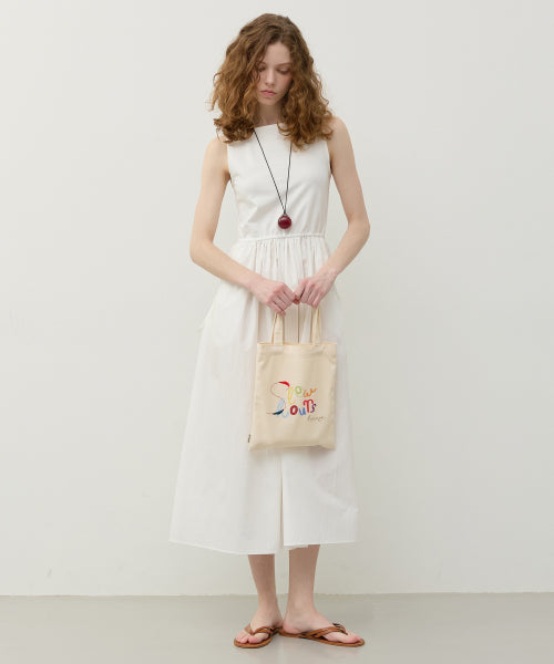 GRAPHIC MINI ECO BAG IVORY IVORY