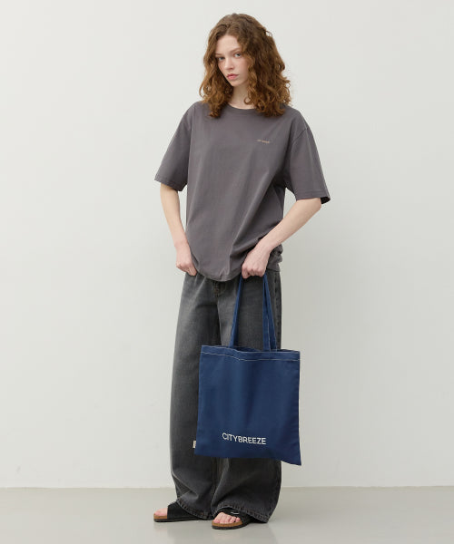 CITY LOGO BASIC ECO BAG NAVY - 2 COLORS NAVY
