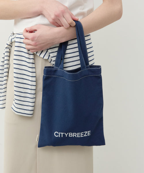 CITY LOGO MINI ECO BAG NAVY - 2 COLORS NAVY