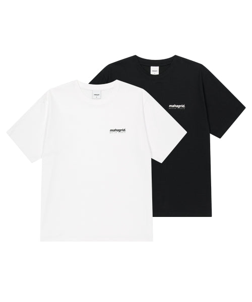 PACK ORIGIN LOGO TEE WH/BK