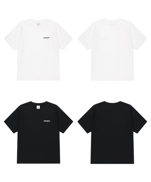 PACK ORIGIN LOGO TEE WH/BK
