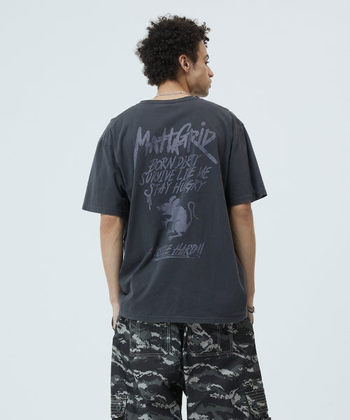 PIGMENT RAT GRAFFITI LOGO TEE - 2 COLORS