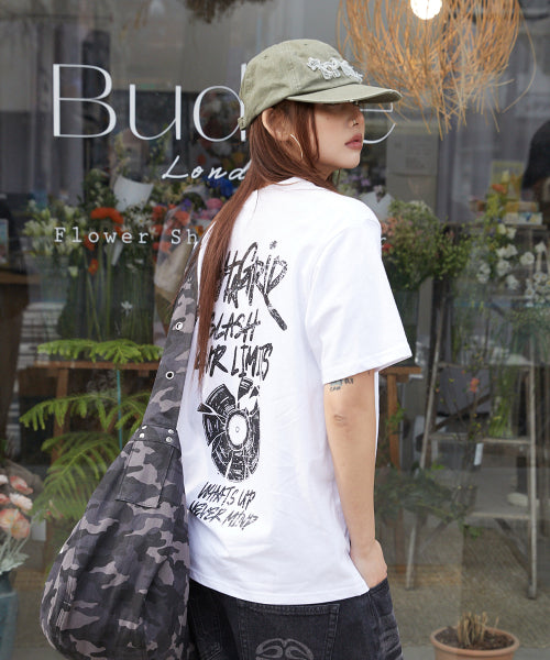 RECORD GRAFFITI LOGO TEE - 2 COLORS