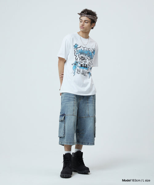 DEVILS DOODLE TEE - 2 COLORS