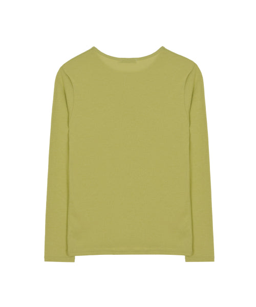 ESSENTIAL ROUND TOP #徐睿知同款! - 6 COLORS OLIVE