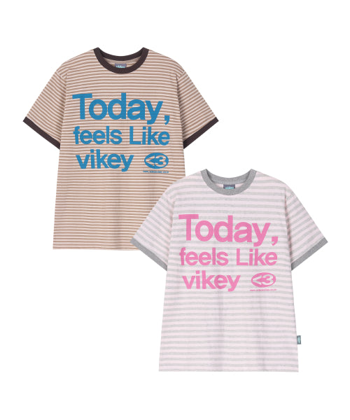 FEEL SO GOOD STRIPE RINGER TEE - 2 COLORS