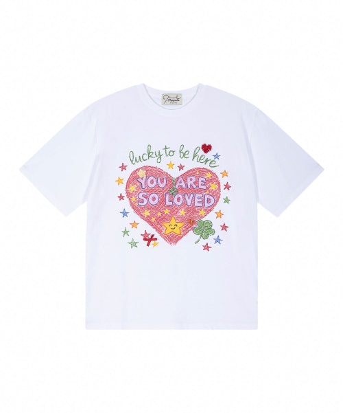 LOVED T-SHIRT ATELIER KIT - 2 COLORS IVORY