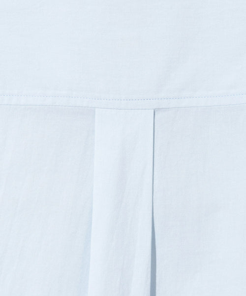WOMEN RELAXED SHORT SLEEVE SHIRT BLUE