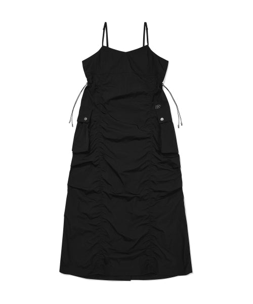 NYLON BUSTIER DRESS #GISELLE同款! - 2 COLORS BLACK