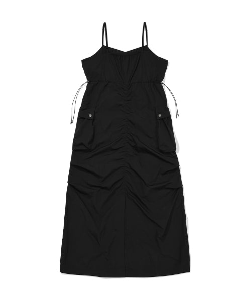 NYLON BUSTIER DRESS #GISELLE同款! - 2 COLORS BLACK