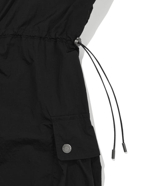 NYLON BUSTIER DRESS #GISELLE同款! - 2 COLORS BLACK