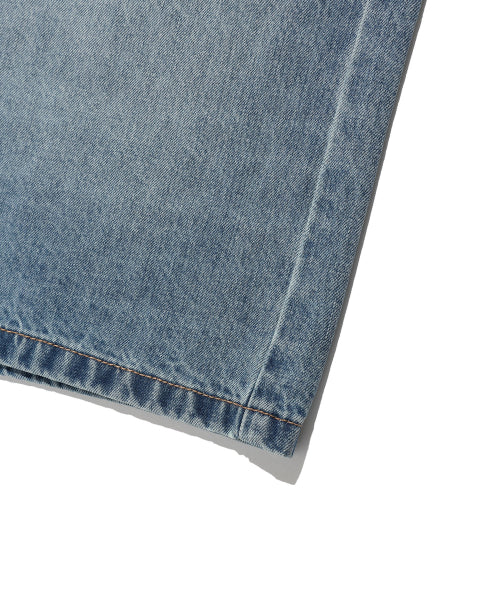 DENIM BERMUDA PANTS #GISELLE同款! - 2 COLORS BLUE