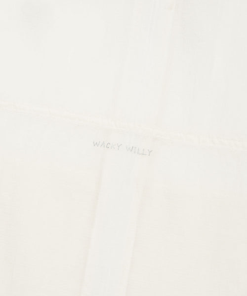 NYLON SHORT SLEEVE WINDBREAKER #GISELLE同款! - 2 COLORS WHITE