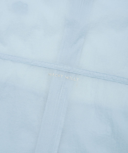 NYLON SHORT SLEEVE WINDBREAKER #GISELLE同款! - 2 COLORS SKY BLUE