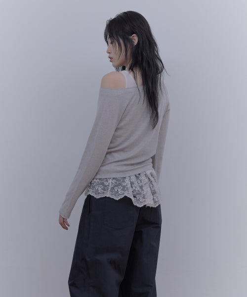SOFT OFF-SHOULDER CARDIGAN - 3 COLORS