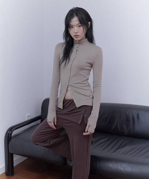 LAYERED SKIRT PANTS - 2 COLORS